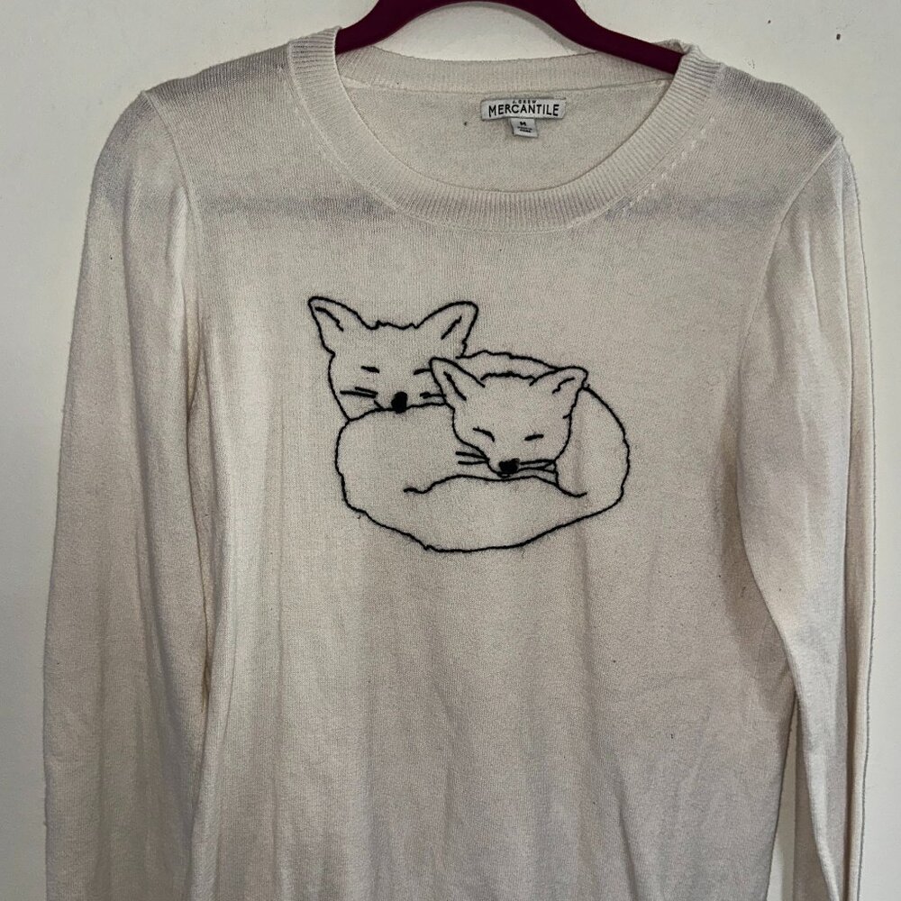 J Crew Mercantile Fox Sweater View 2